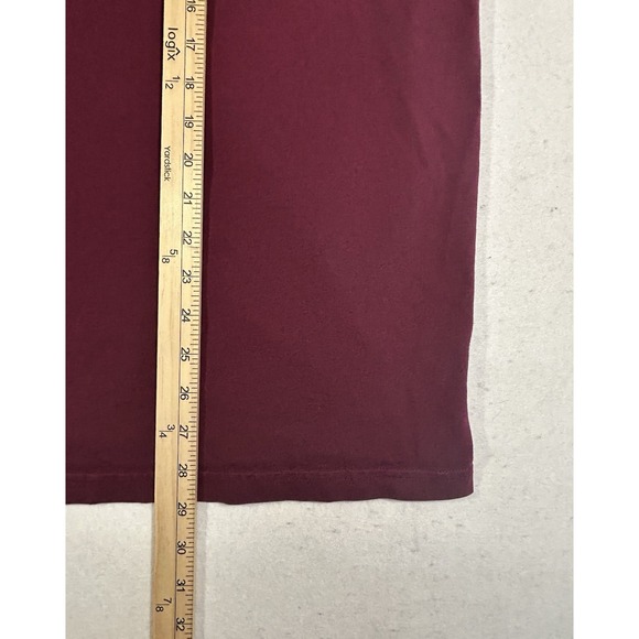 Polo Ralph Lauren Polo Sport Long Sleeve Shirt Men's Large Classic Fit Maroon - Picture 8 of 9